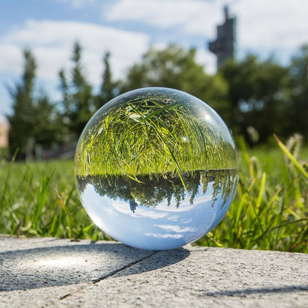 Lens Ball Crystal - Creative Round Crystal Glass Ball Transparent