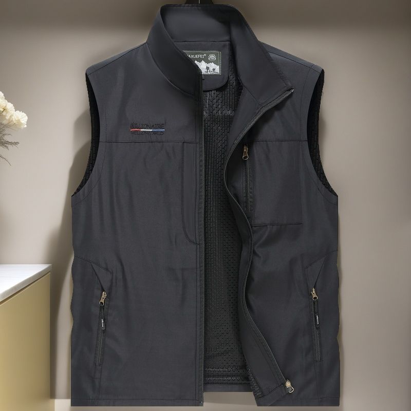 Photography Jacket - Men's Outdoor Multi-pocket Mesh Lining Vest