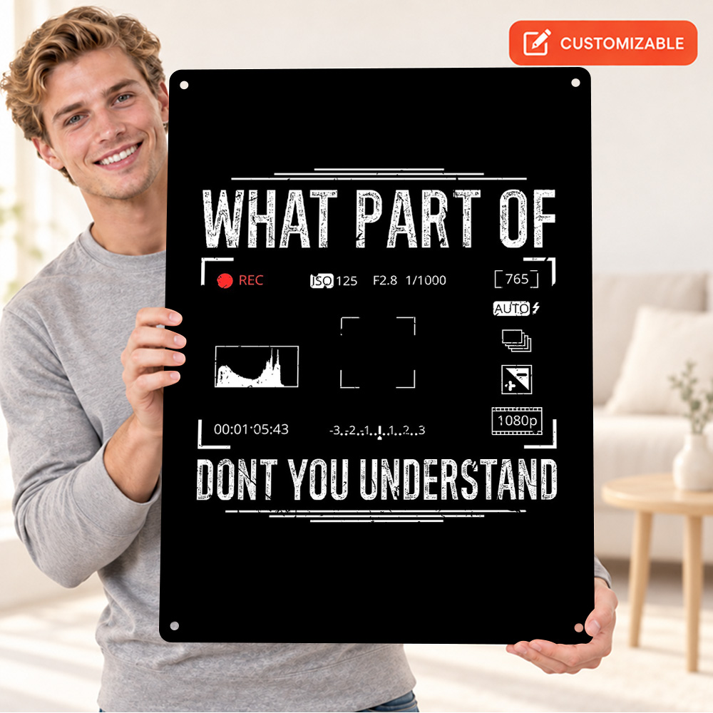 Photography Quotes - What Part Of Photography Quote Aluminum