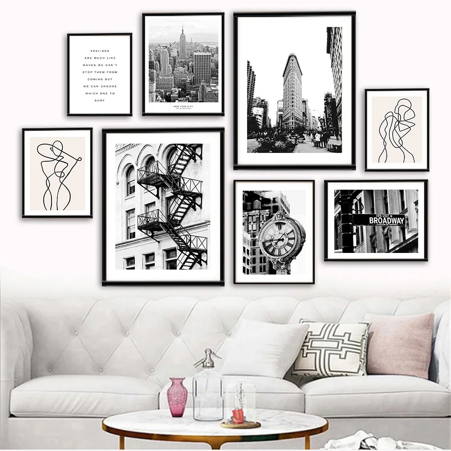 Photography New York - Black Photo Frame with New York