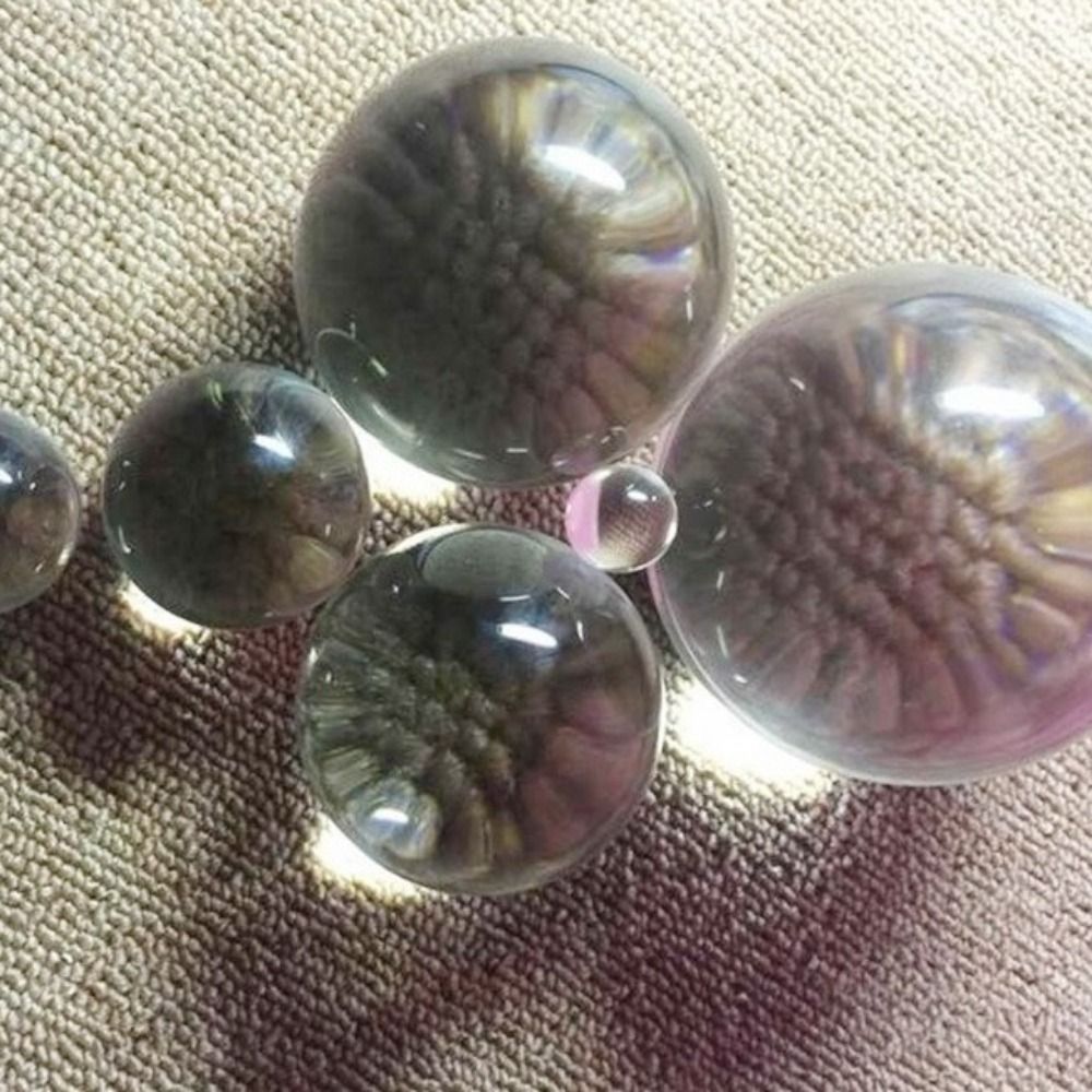 Creative Round Crystal Glass B - Lens Ball Crystal ulasan dan harga