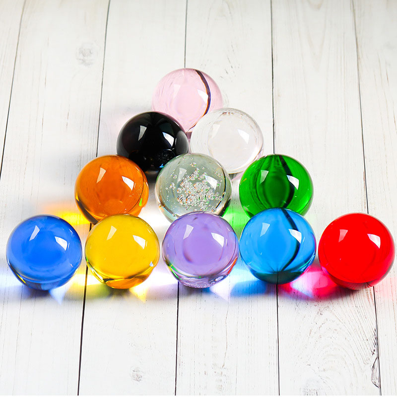 10 Colors 30mm Globe Chandelie - Lens Ball Crystal ulasan dan harga
