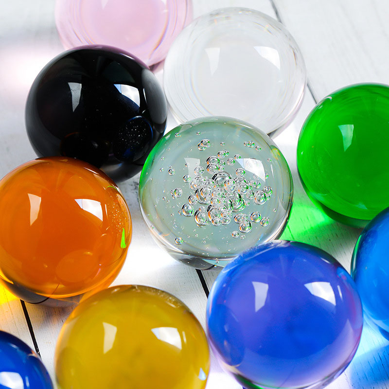 10 Colors 30mm Globe Chandelie - Lens Ball Crystal ulasan dan harga