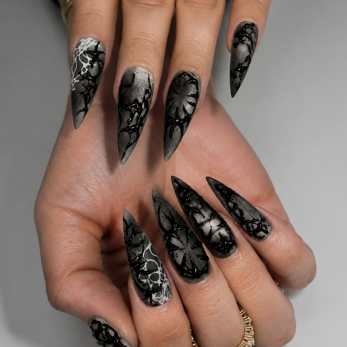 24pcs Halloween Gothic Spider  - Photography Online ulasan dan harga