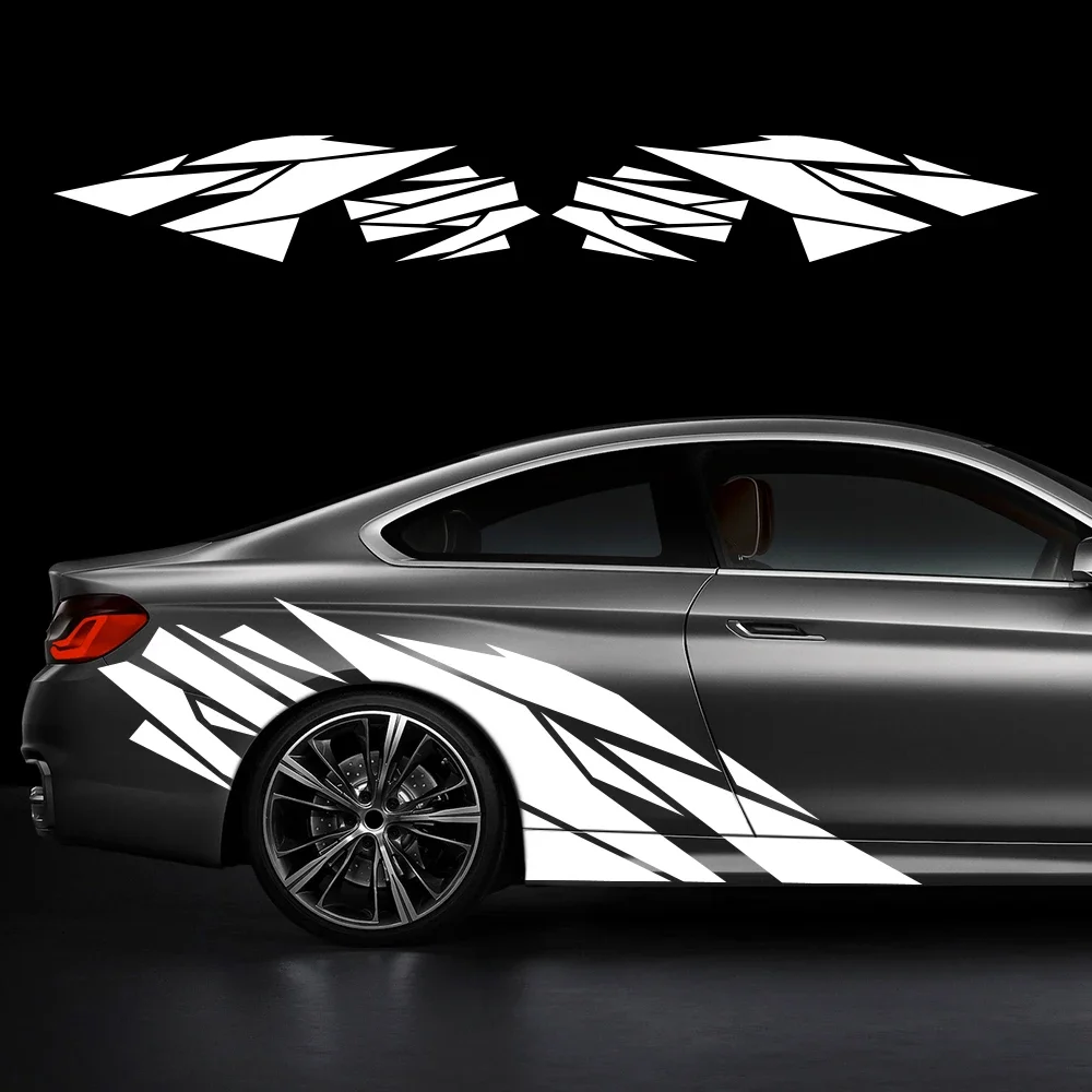 2PCS Car Door Side Skirts Stic - Photography Quotes ulasan dan harga