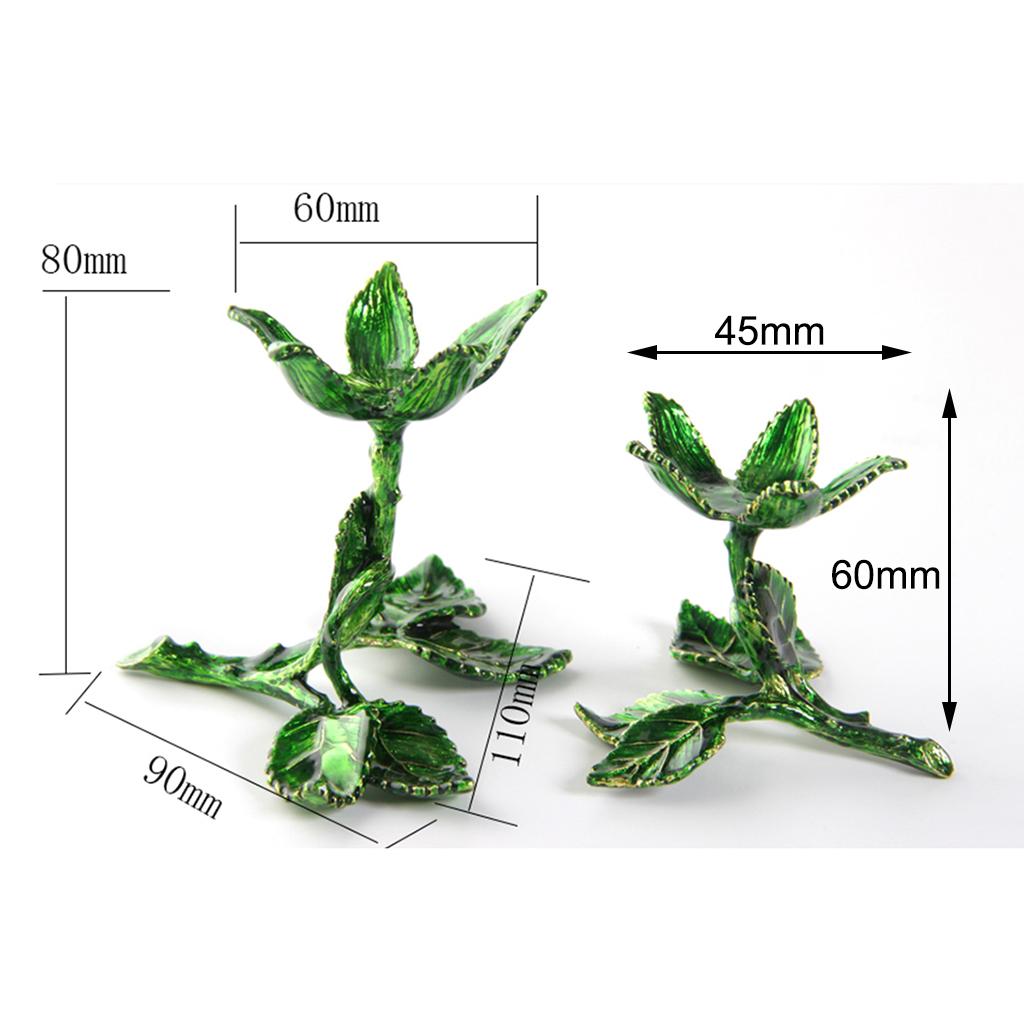 Metal Plated Flower Display St - Lens Ball Crystal ulasan dan harga