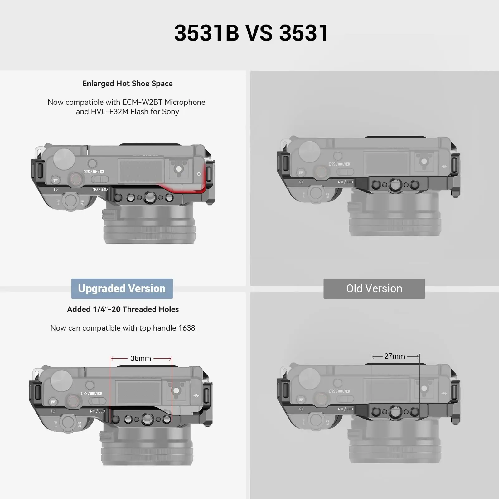 SmallRig for Sony ZV-E10 Cage  - Sony Camera Zv-E10 ulasan dan harga