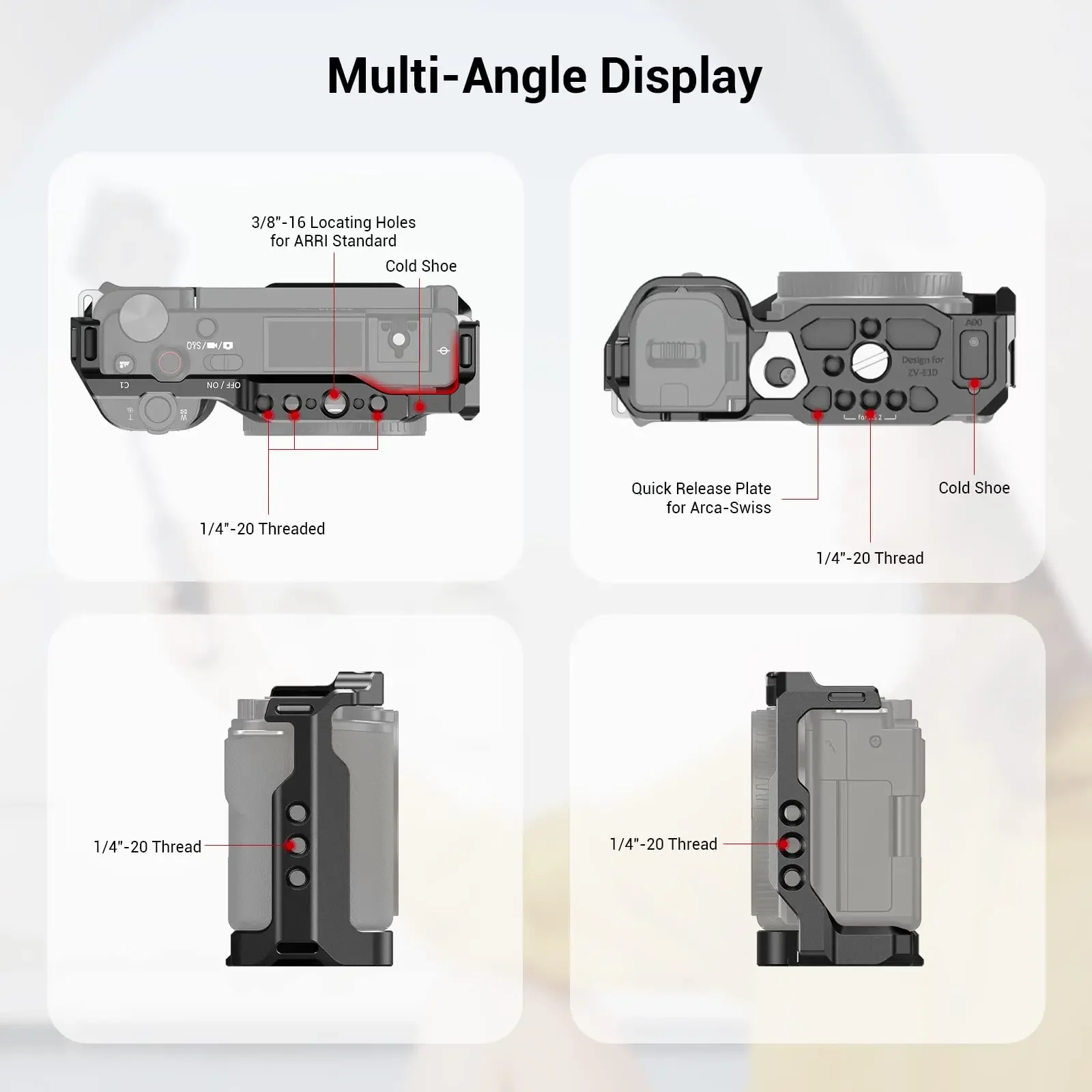 SmallRig for Sony ZV-E10 Cage  - Sony Camera Zv-E10 ulasan dan harga