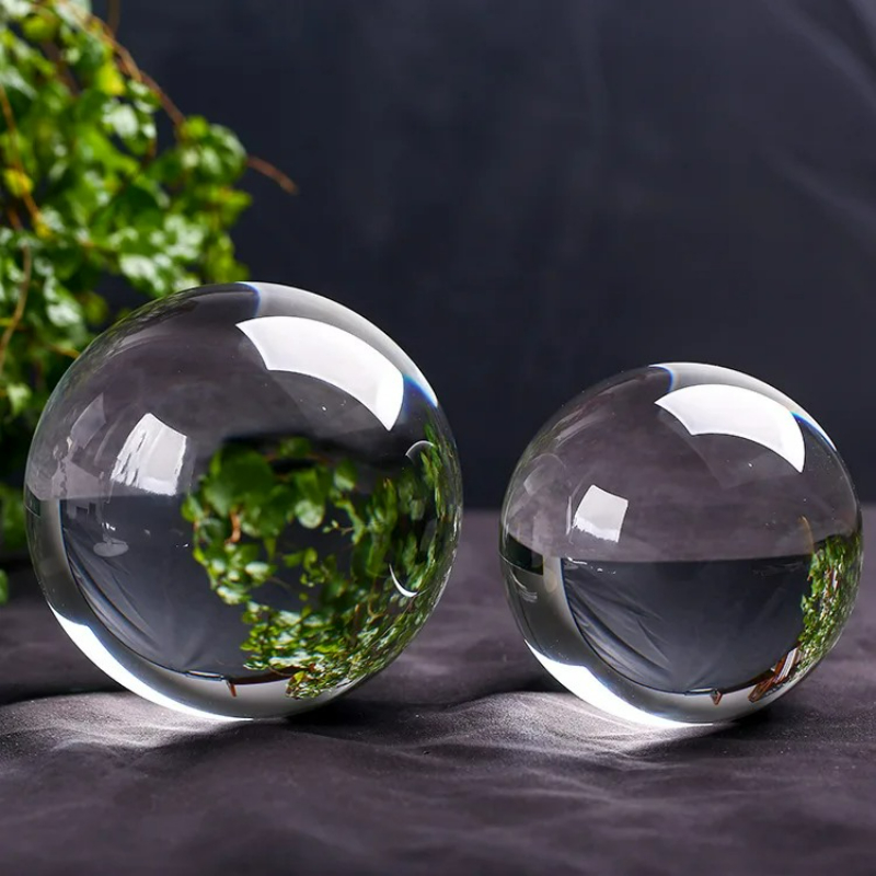 Smooth K9 30mm-100mm Clear Cha - Lens Ball Crystal ulasan dan harga