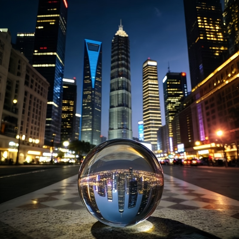 Clear Crystal Ball Lens Ball f - Lens Ball Crystal ulasan dan harga
