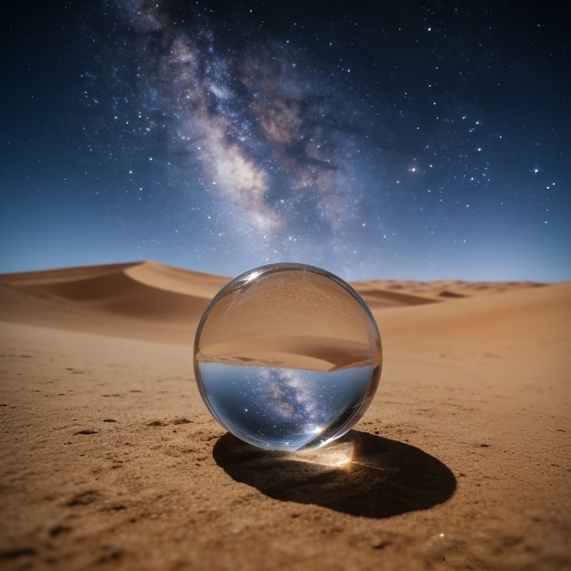 Clear Crystal Ball Lens Ball f - Lens Ball Crystal ulasan dan harga