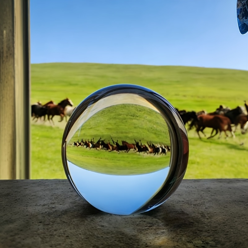 Clear Crystal Ball Lens Ball f - Lens Ball Crystal ulasan dan harga
