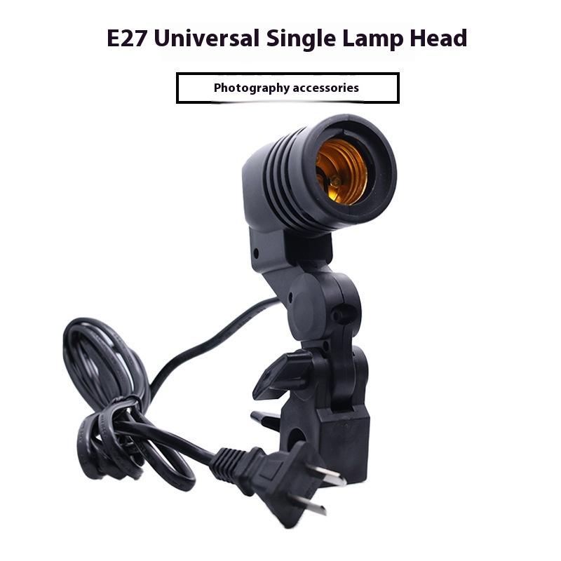 Black 1.8M Cable Cord E27 Sock - Photography Bulb ulasan dan harga