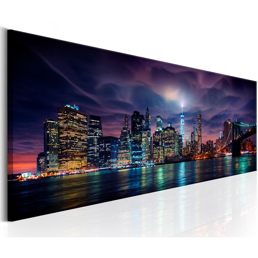 New York night landscape Large - Photography New York ulasan dan harga