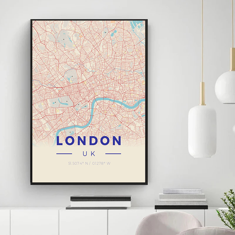 Classic City Maps Travel Beiji - Photography New York ulasan dan harga