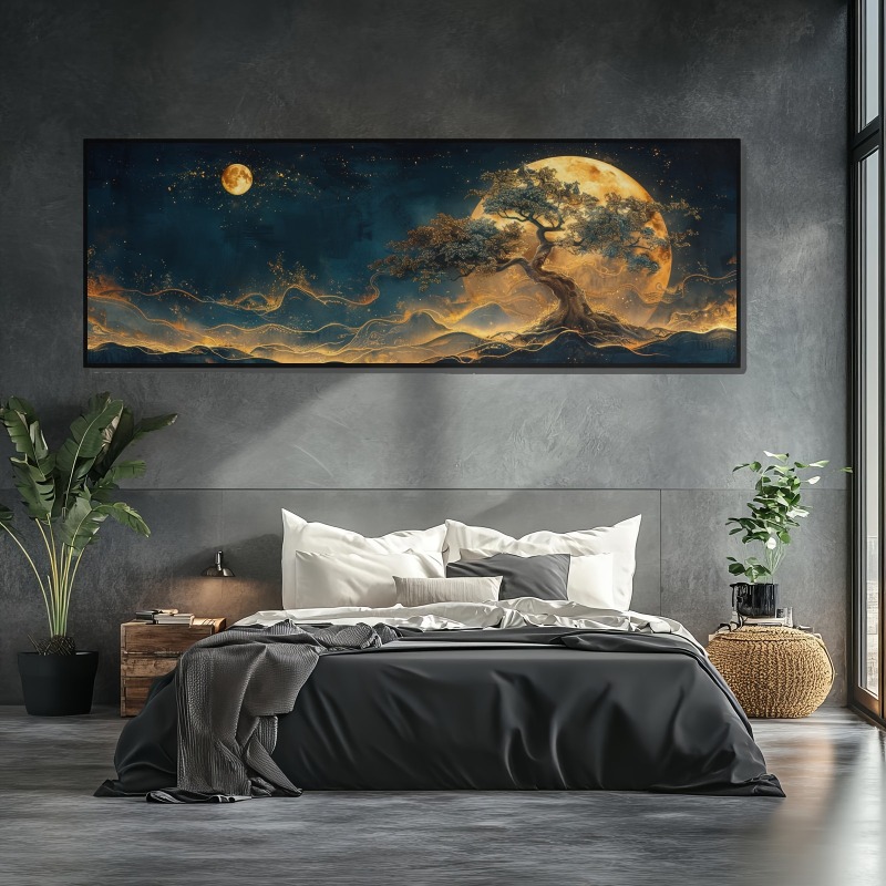 Giant Tree of Life Canvas Prin - Photography Geometry ulasan dan harga