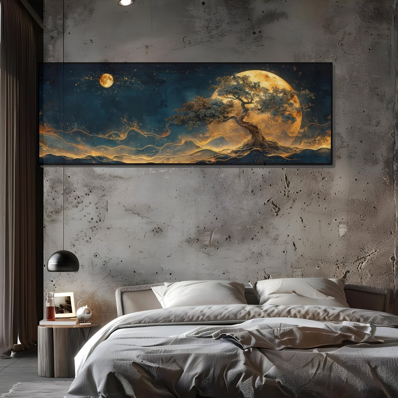 Giant Tree of Life Canvas Prin - Photography Geometry ulasan dan harga