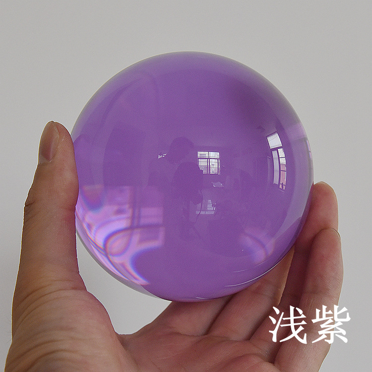 E9 K9 Color Crystal Glass Ball - Lens Ball Crystal ulasan dan harga