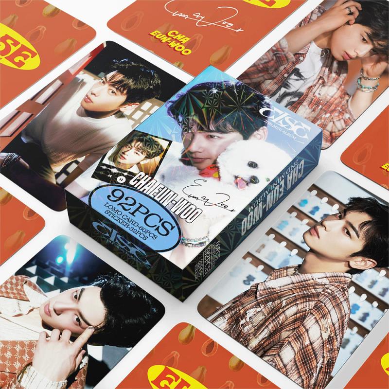 92PCS Cha Eun-Woo New Album EL - Photography News ulasan dan harga