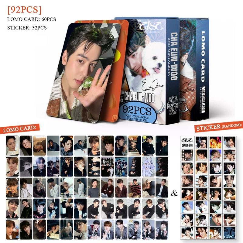 92PCS Cha Eun-Woo New Album EL - Photography News ulasan dan harga
