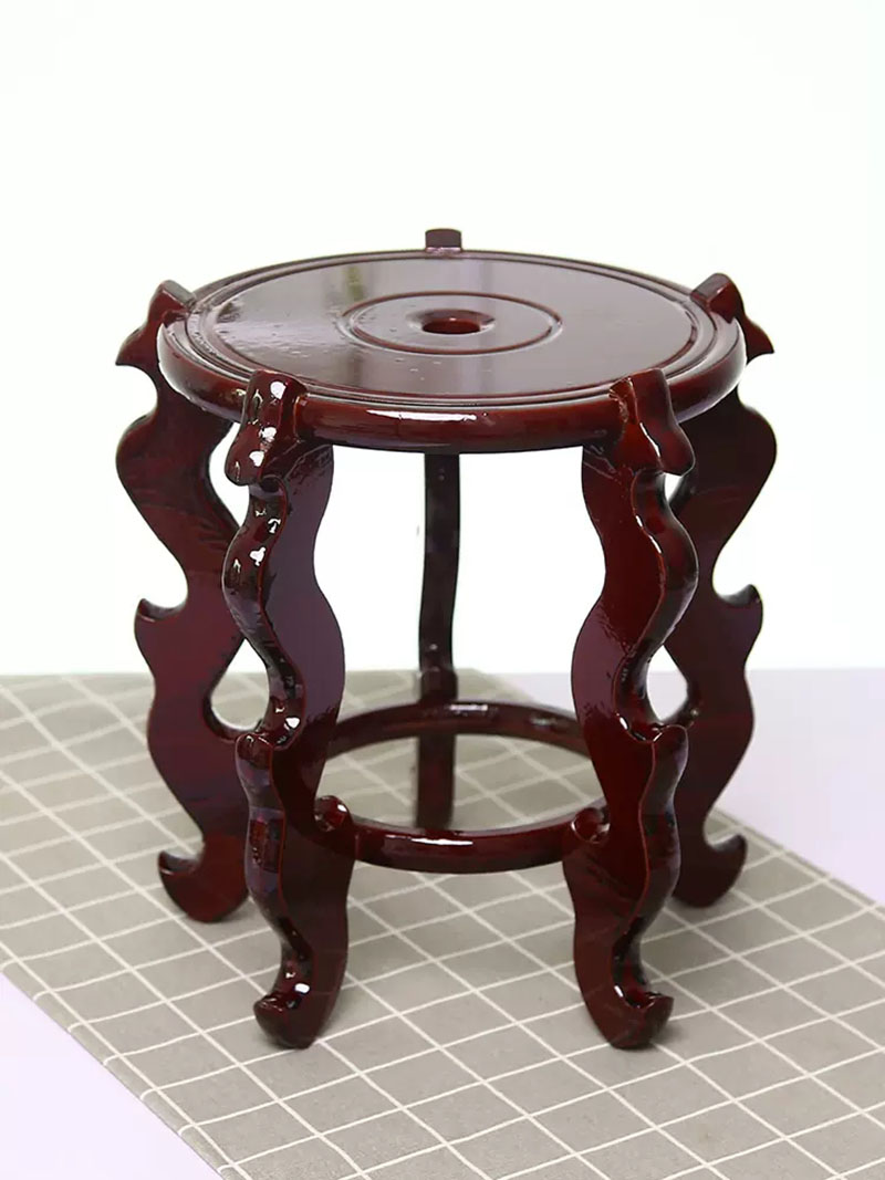 Natural Mahogany Round Three-D - Lens Ball Crystal ulasan dan harga