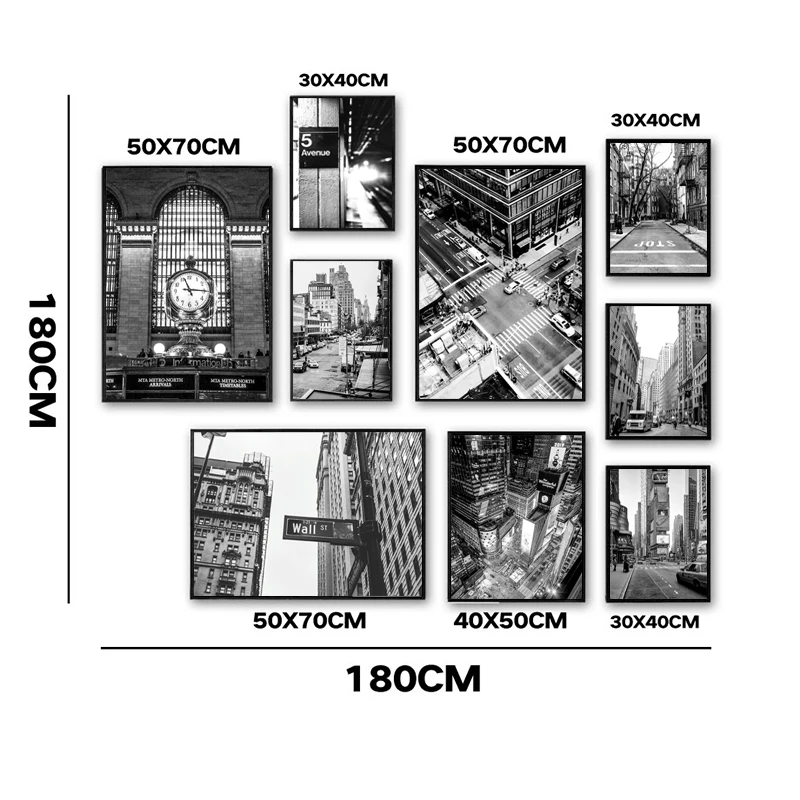 New York Picture Black and Whi - Photography New York ulasan dan harga