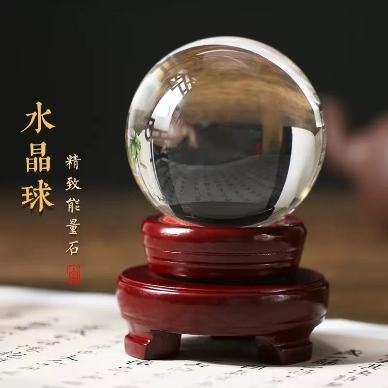 Magic Asian Natural Quartz Cle - Lens Ball Crystal ulasan dan harga