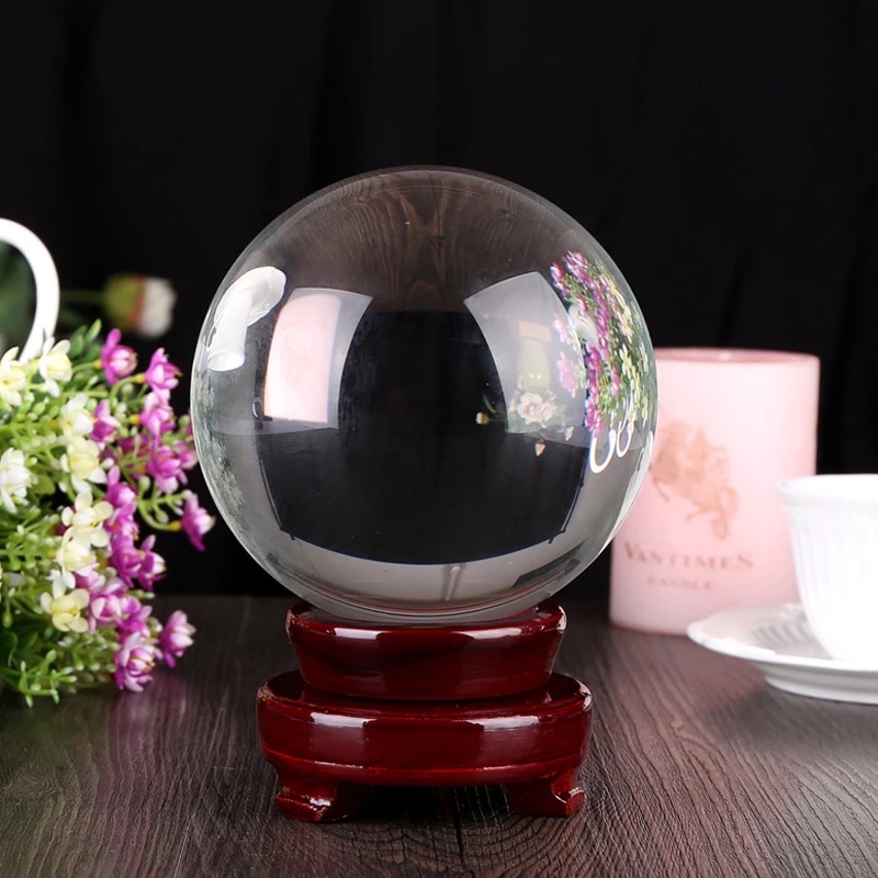 Magic Asian Natural Quartz Cle - Lens Ball Crystal ulasan dan harga