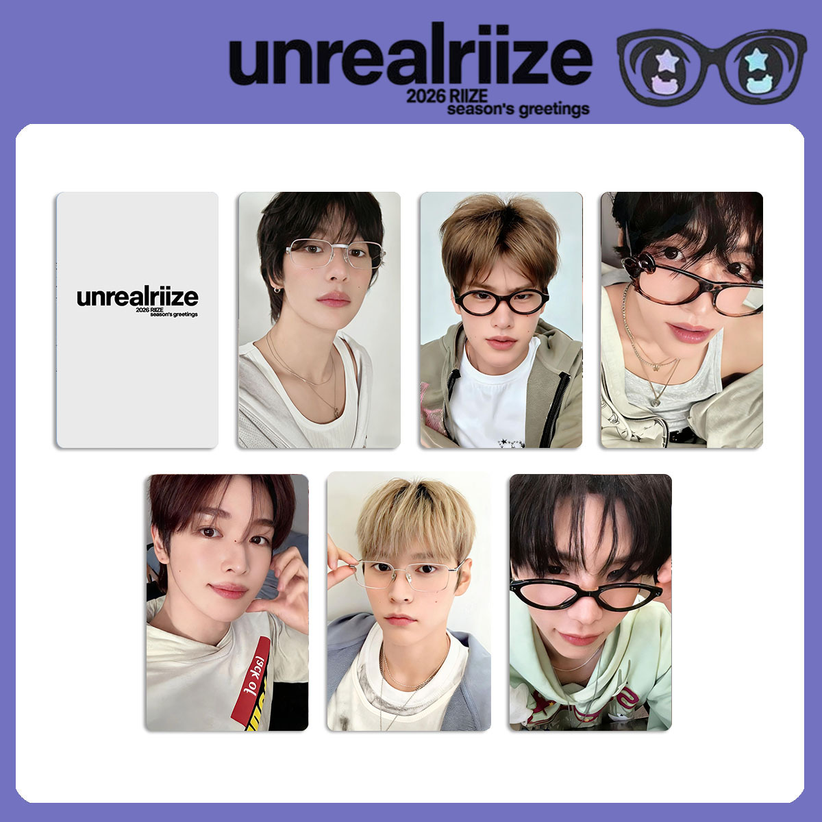 6PCS new male group RIIZE albu - Photography News ulasan dan harga
