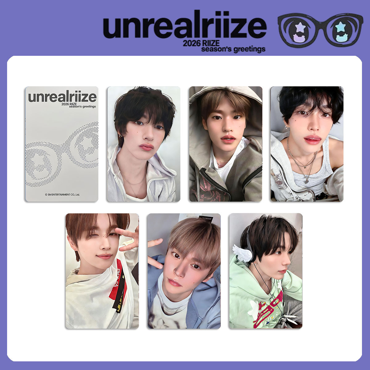 6PCS new male group RIIZE albu - Photography News ulasan dan harga