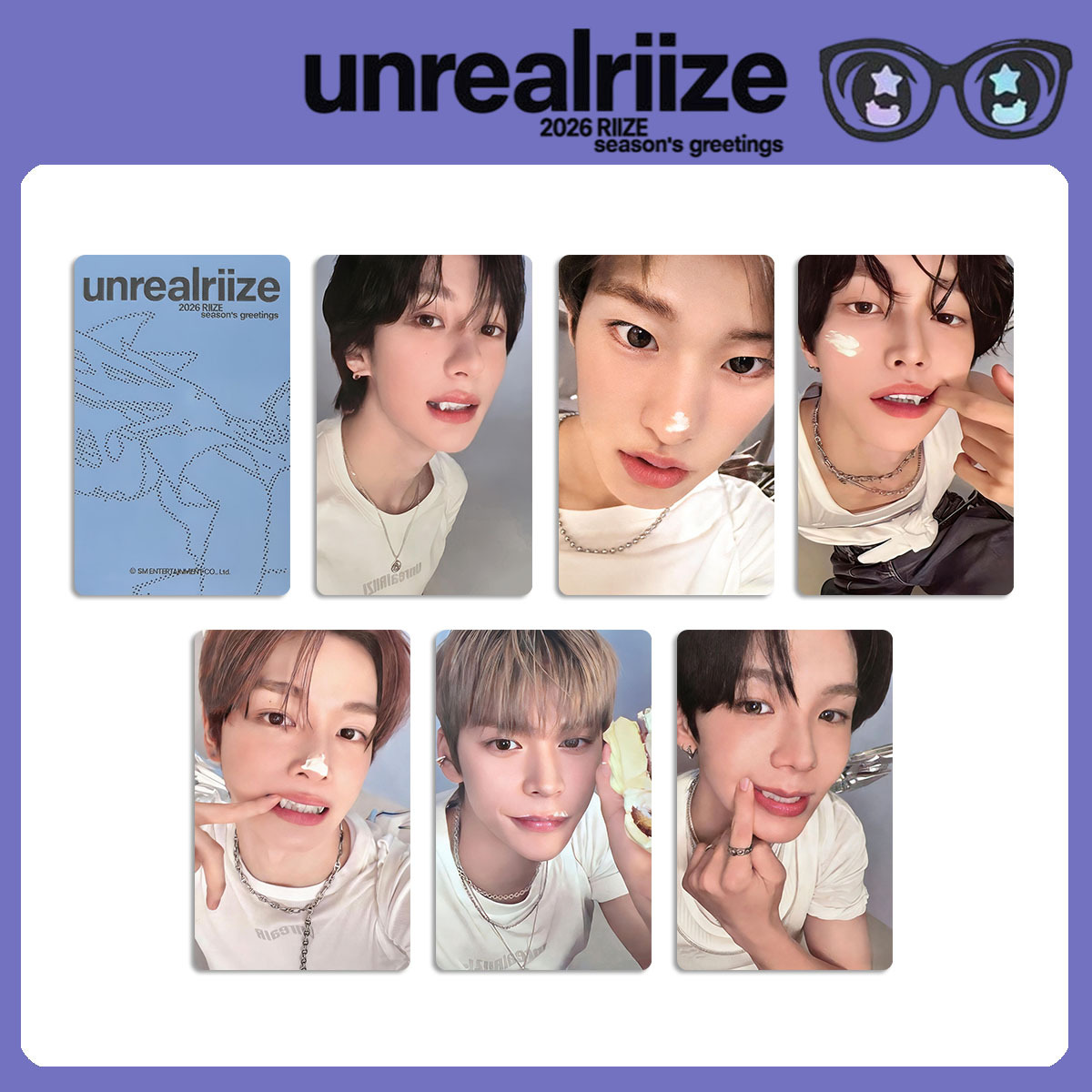 6PCS new male group RIIZE albu - Photography News ulasan dan harga