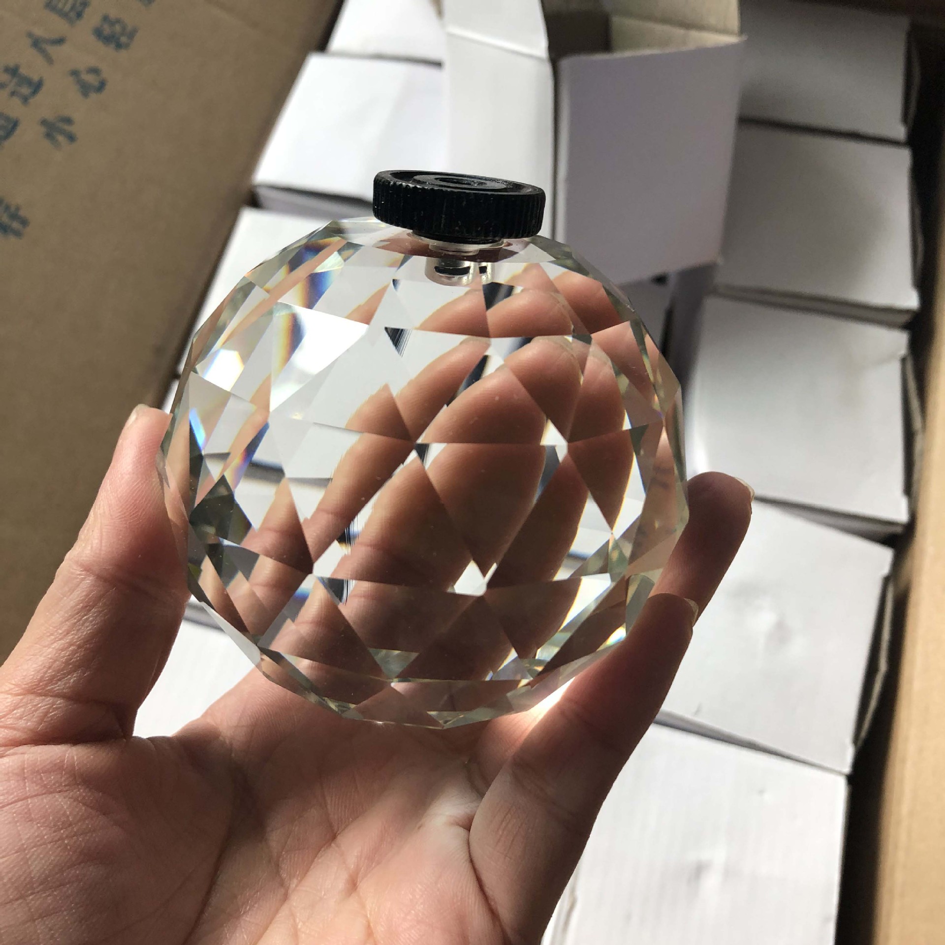 Suncatcher Crystal Ball Prism  - Lens Ball Crystal ulasan dan harga