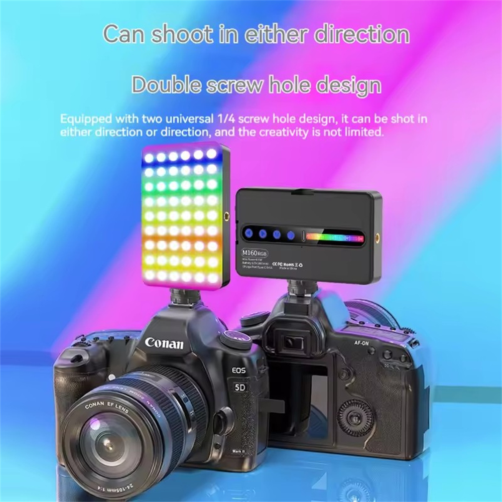 LED RGB Camera Light Full Colo - Photography Bulb ulasan dan harga