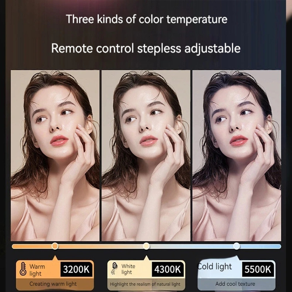 LED RGB Camera Light Full Colo - Photography Bulb ulasan dan harga