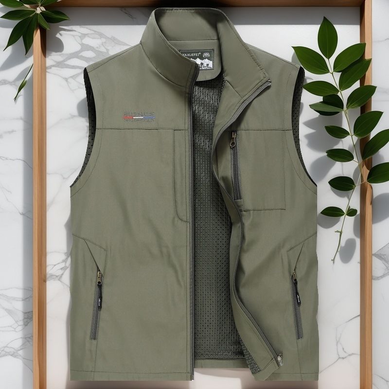 Men's Outdoor Multi-pocket Mes - Photography Jacket ulasan dan harga