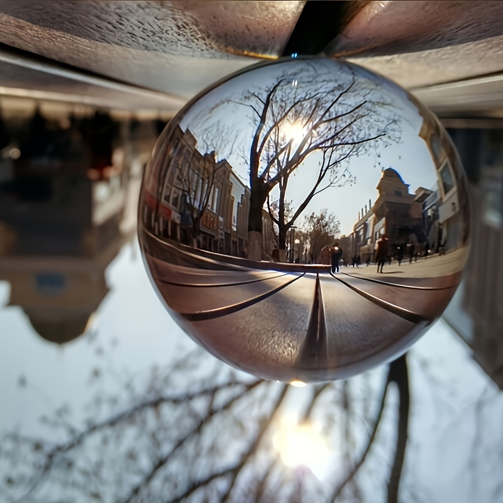 Clear Lens Globe Crystal Glass - Lens Ball Crystal ulasan dan harga