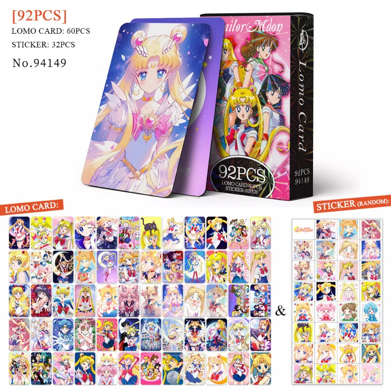 92pcs Sailor Moon New Lomo Car - Photography News ulasan dan harga