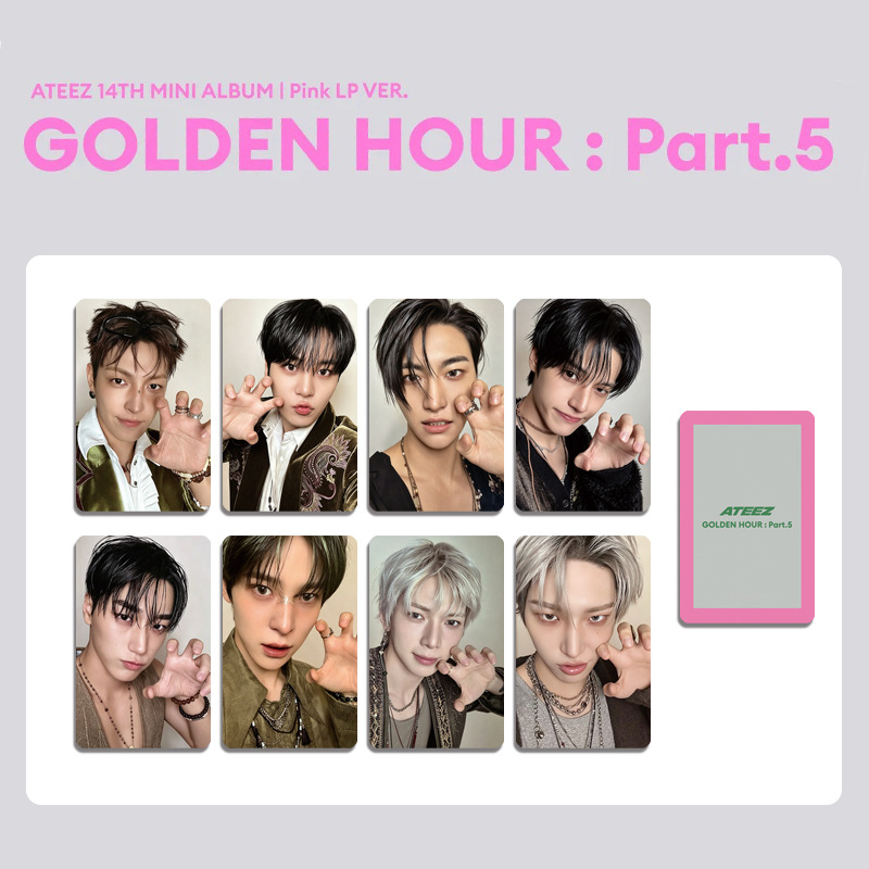 8Pcs/Set Idol Boys ATEEZ New A - Photography News ulasan dan harga