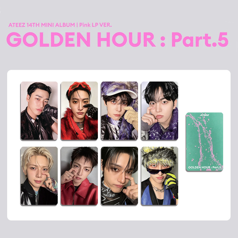 8Pcs/Set Idol Boys ATEEZ New A - Photography News ulasan dan harga