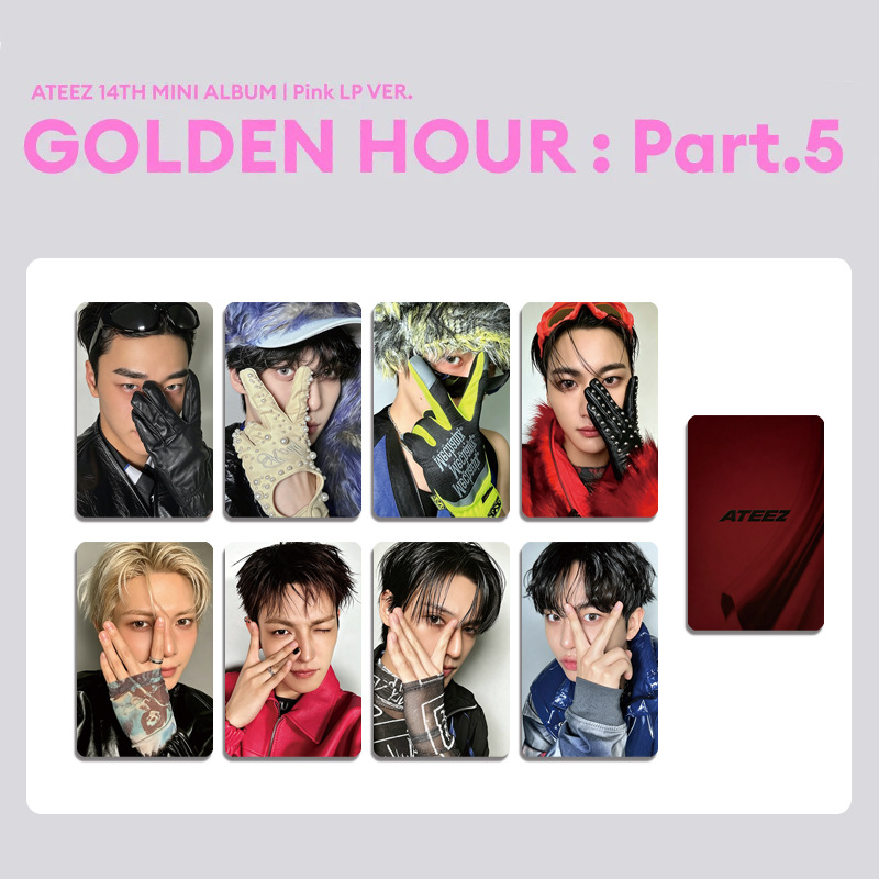 8Pcs/Set Idol Boys ATEEZ New A - Photography News ulasan dan harga