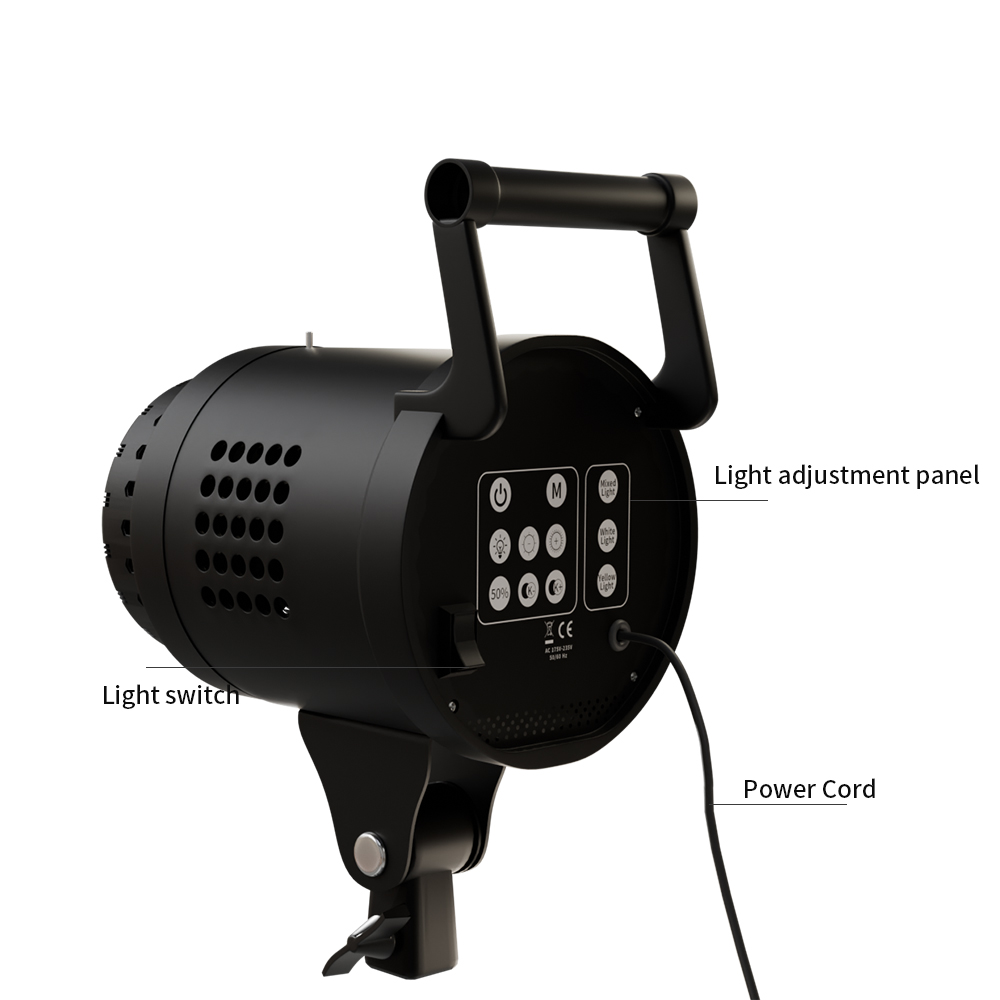 115/135W Photography Bowens Li - Photography Bulb ulasan dan harga