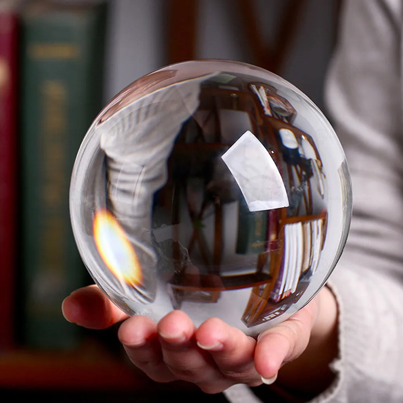 K9 transparent lens ball cryst - Lens Ball Crystal ulasan dan harga