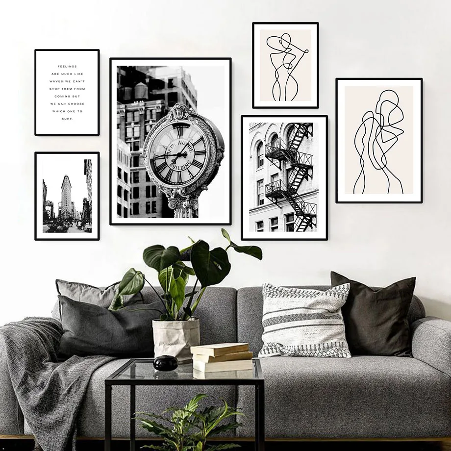Black Photo Frame with New Yor - Photography New York ulasan dan harga