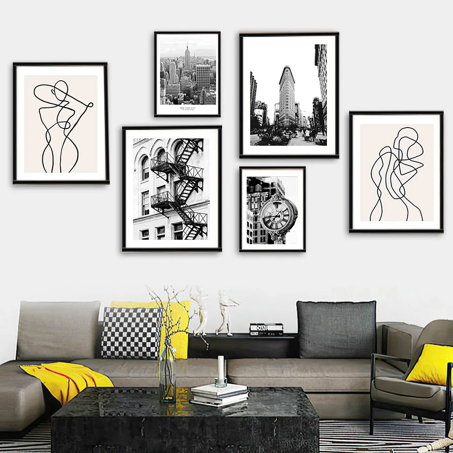 Black Photo Frame with New Yor - Photography New York ulasan dan harga