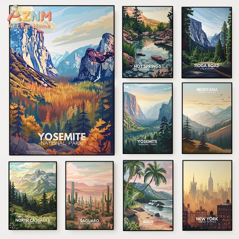 AZNM Vintage US National Park  - Photography New York ulasan dan harga