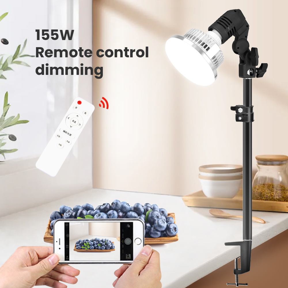 Dimmable LED Video Light With  - Photography Bulb ulasan dan harga