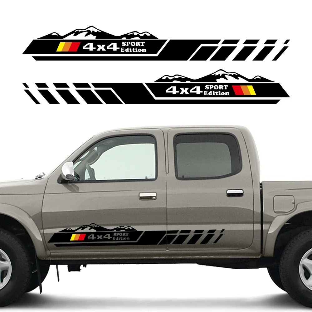 2PCS Pickup 4X4 Sport Stickers - Photography Quotes ulasan dan harga